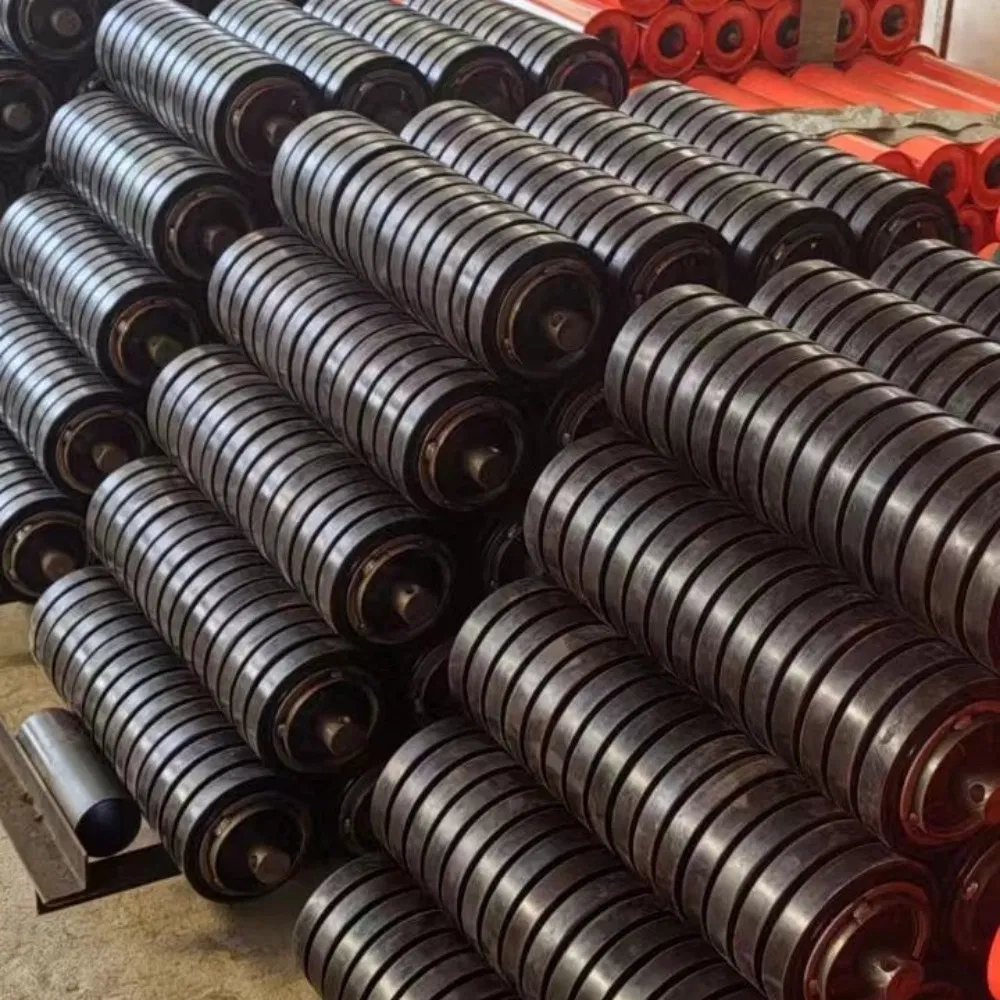 Easy-Install Rubber Buffer Idler with Adjustable Spacing for