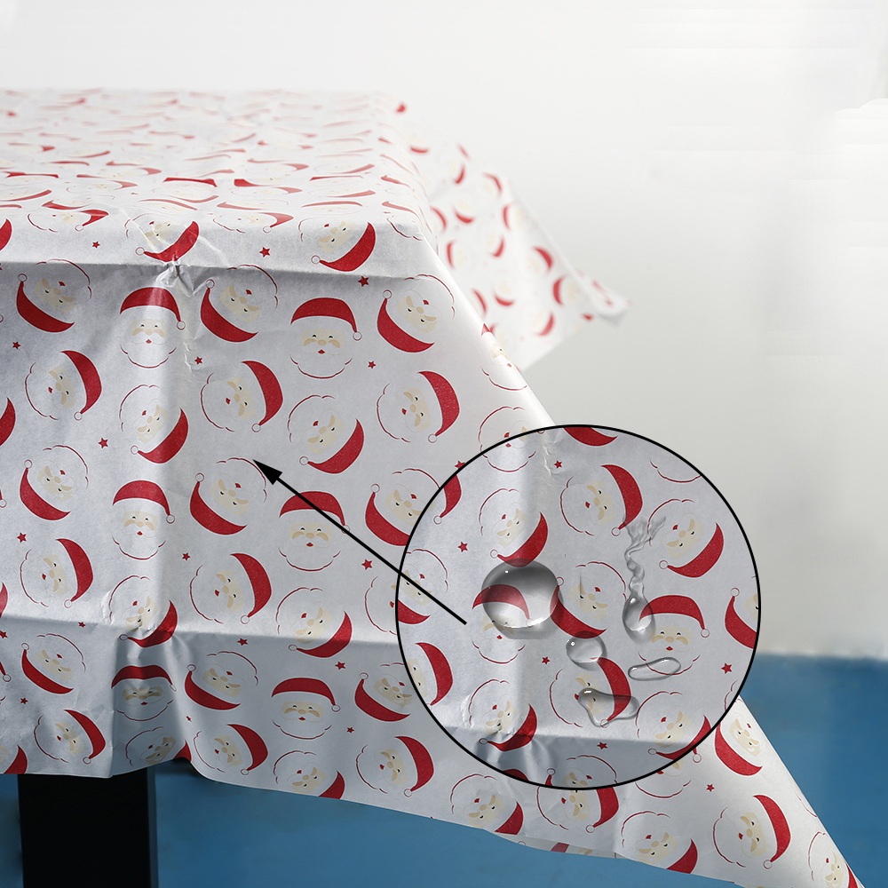Christmas style cotton paper with printed patterns