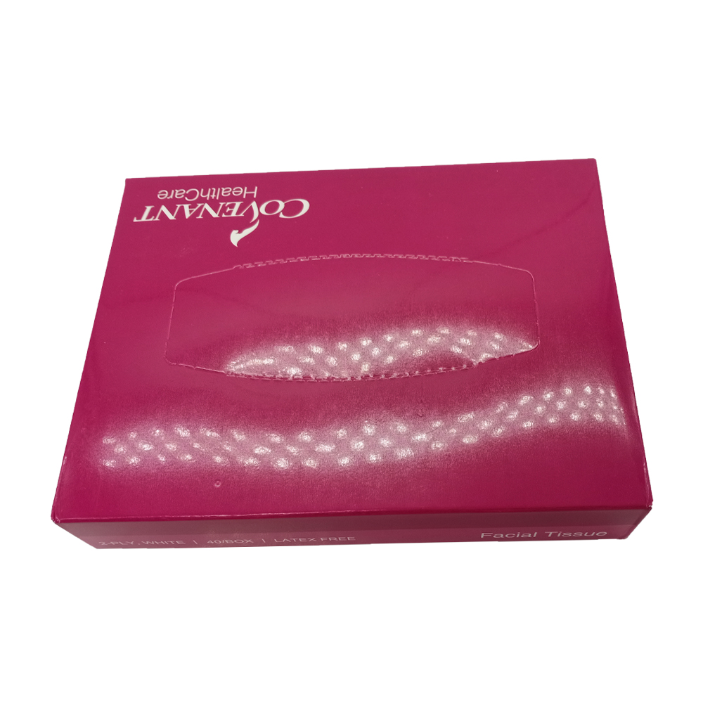 COVENANT Brand-- Advertising printed cardboard box of facial