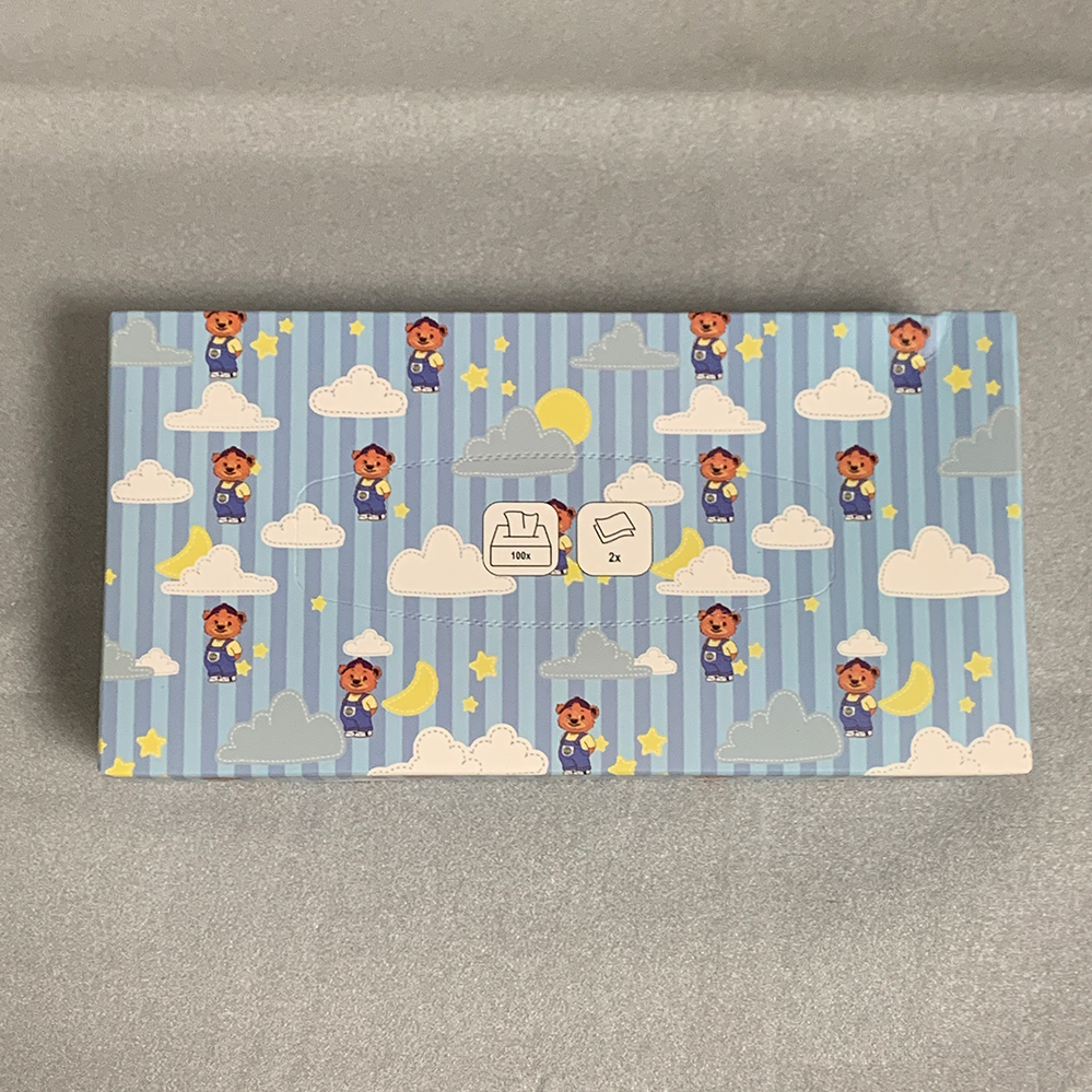 Cartoon little bear-shaped box for facial paper